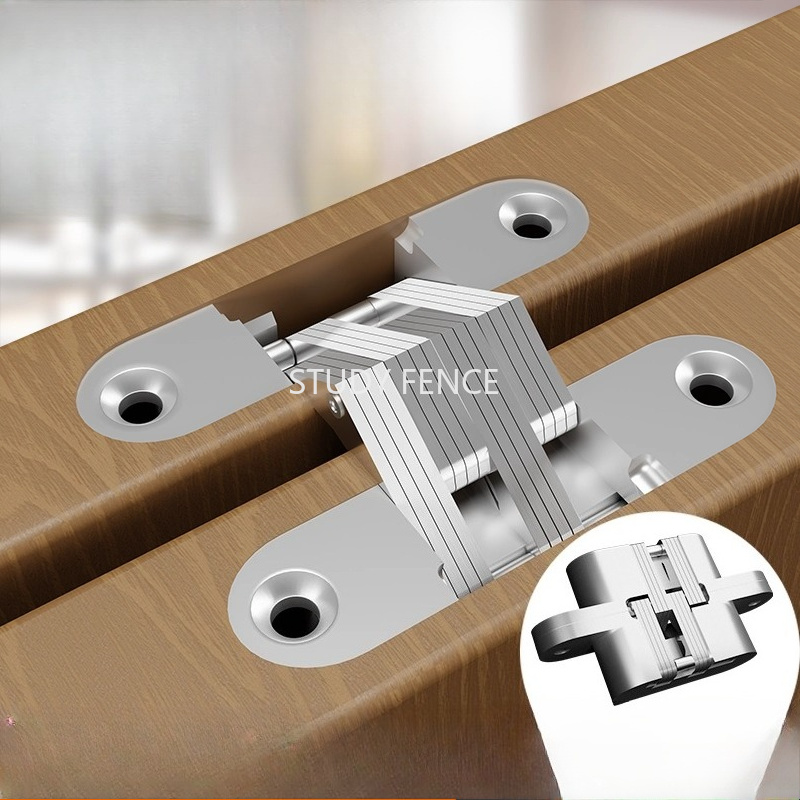 Used Furniture Hardware - 2 adet Metal gizli çapraz menteşe