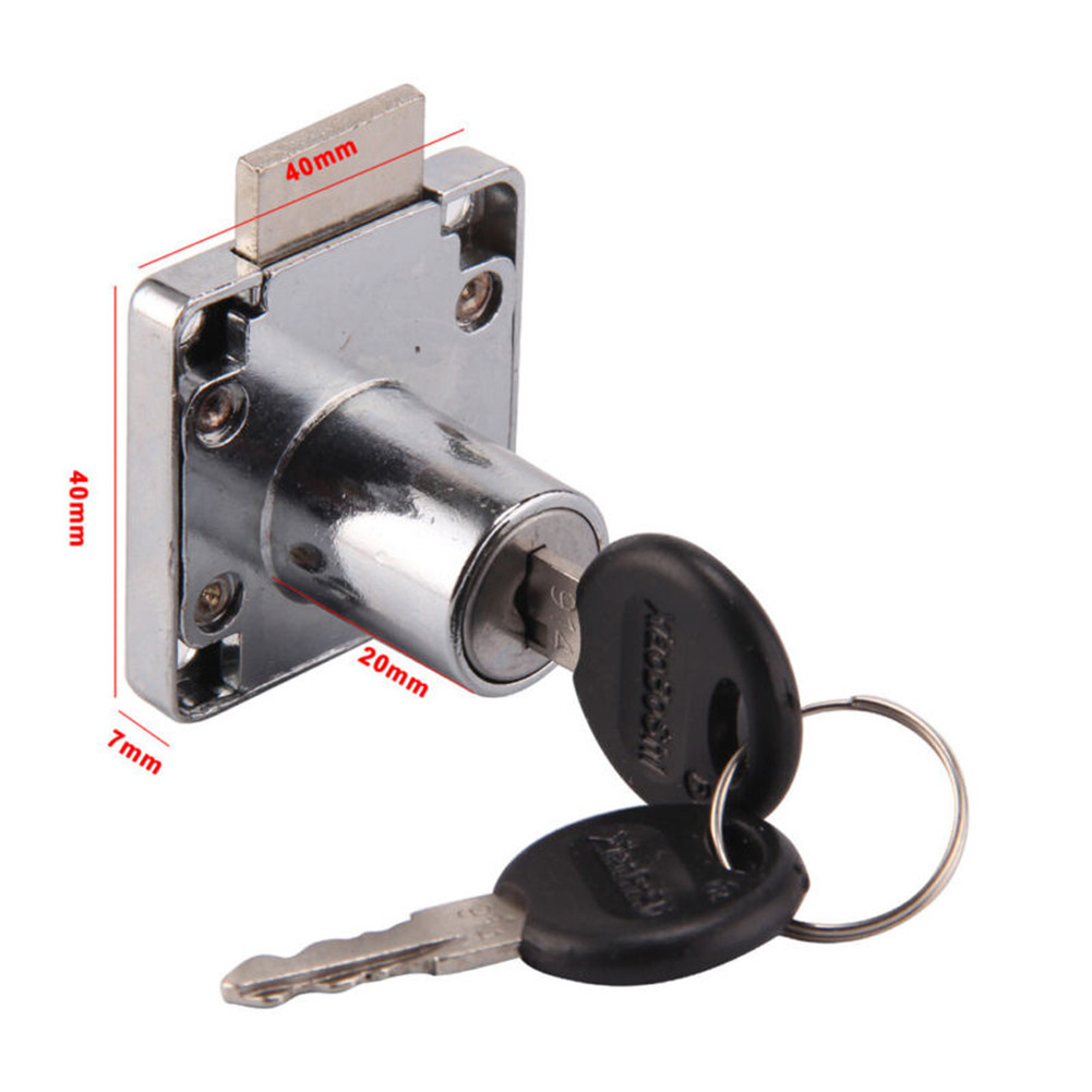 Furniture Hardware Cam Lock - 2 adet kilit, dolap kilidi, 4