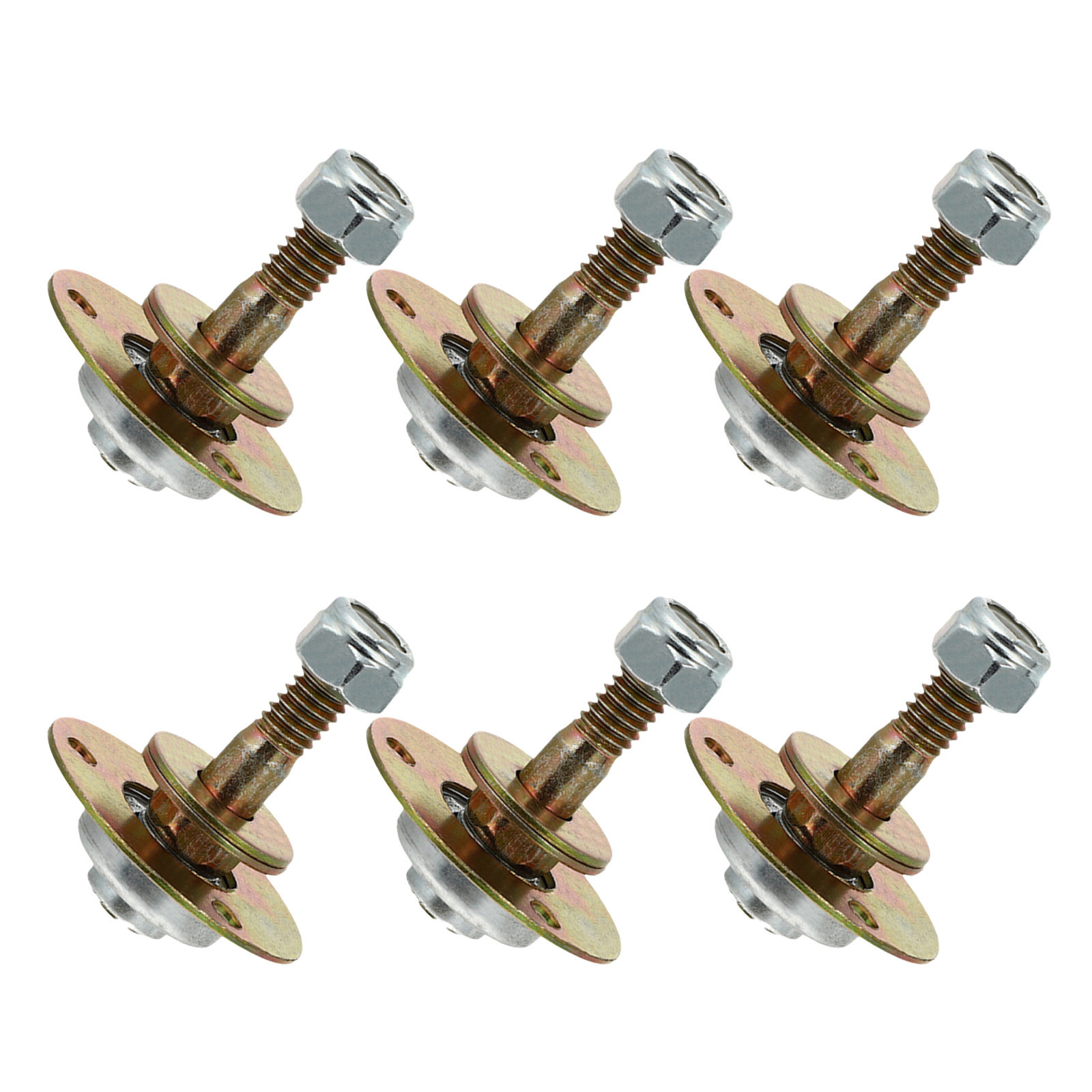 Furniture Hardware Replacement - 6 Adet Glider Rocker Rulmanları M8x55mm