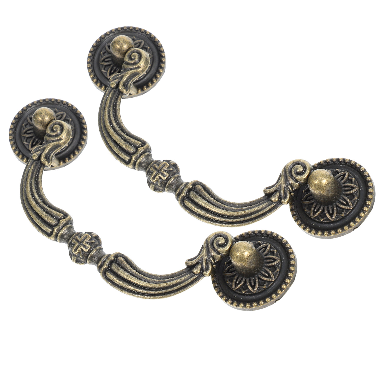 Vintage Furniture Hardware Replacement - 2 adet Vintage çekmece çekme kolları