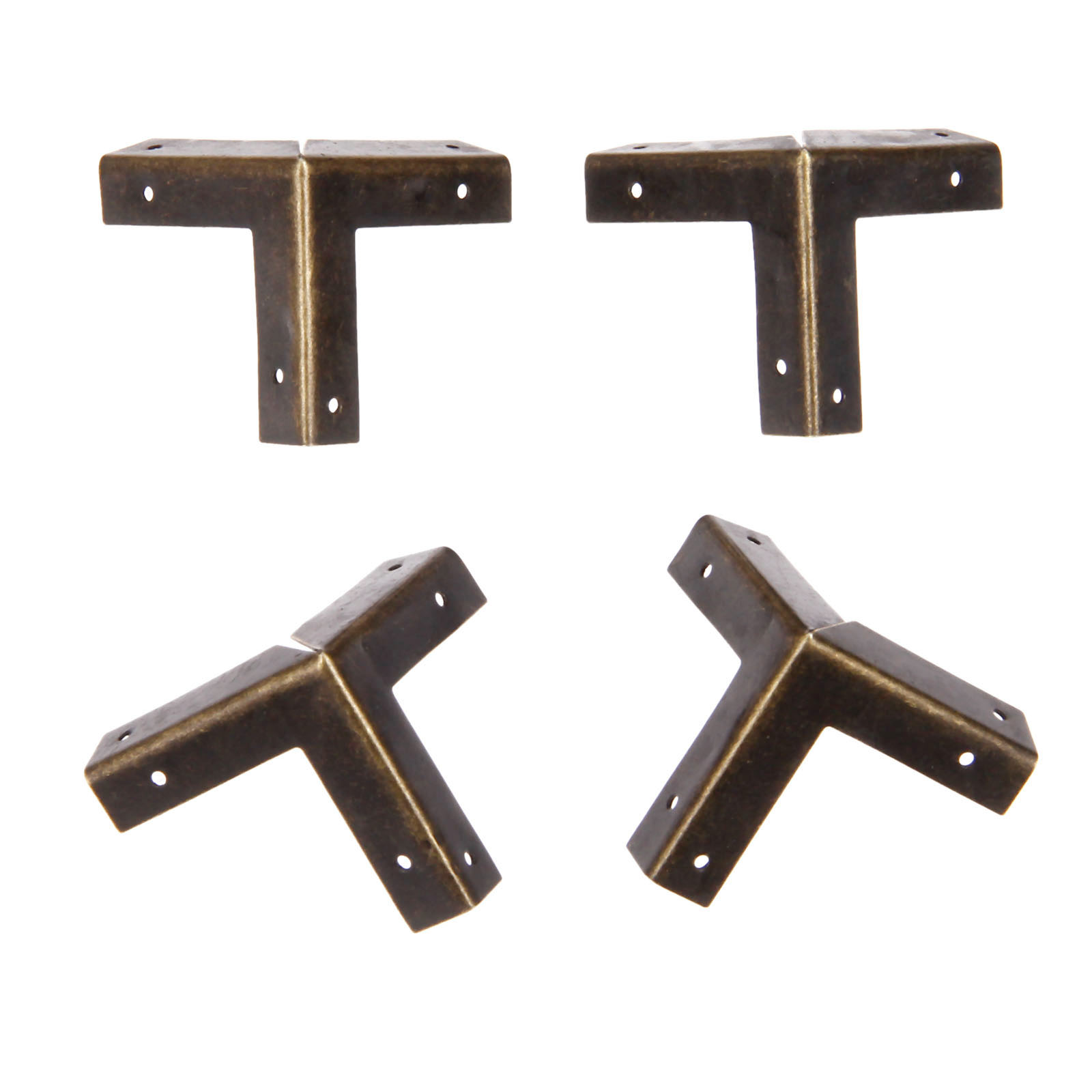 DRELD 4 adet antik bronz köşe  - Furniture Hardware Wood incelemesi ve fiyatı