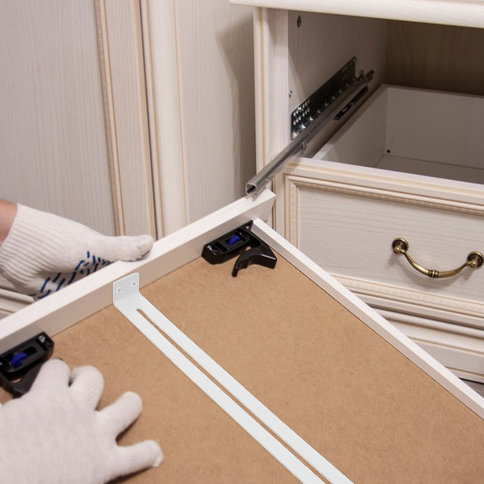 2 Adet Çekmece Destek Braketi  - Furniture Hardware Replacement incelemesi ve fiyatı
