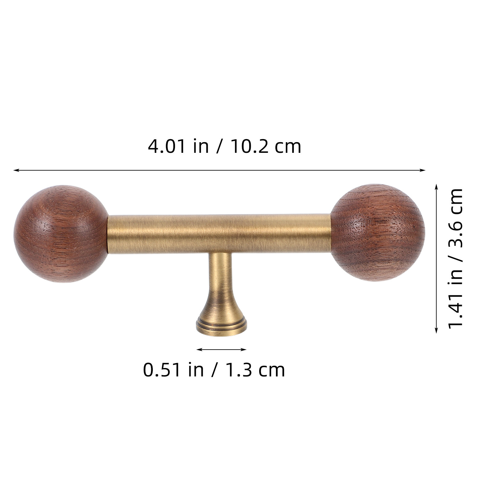 Ahşap Gövdeli Pirinç Kaplamalı - Vintage Furniture Hardware Replacement incelemesi ve fiyatı