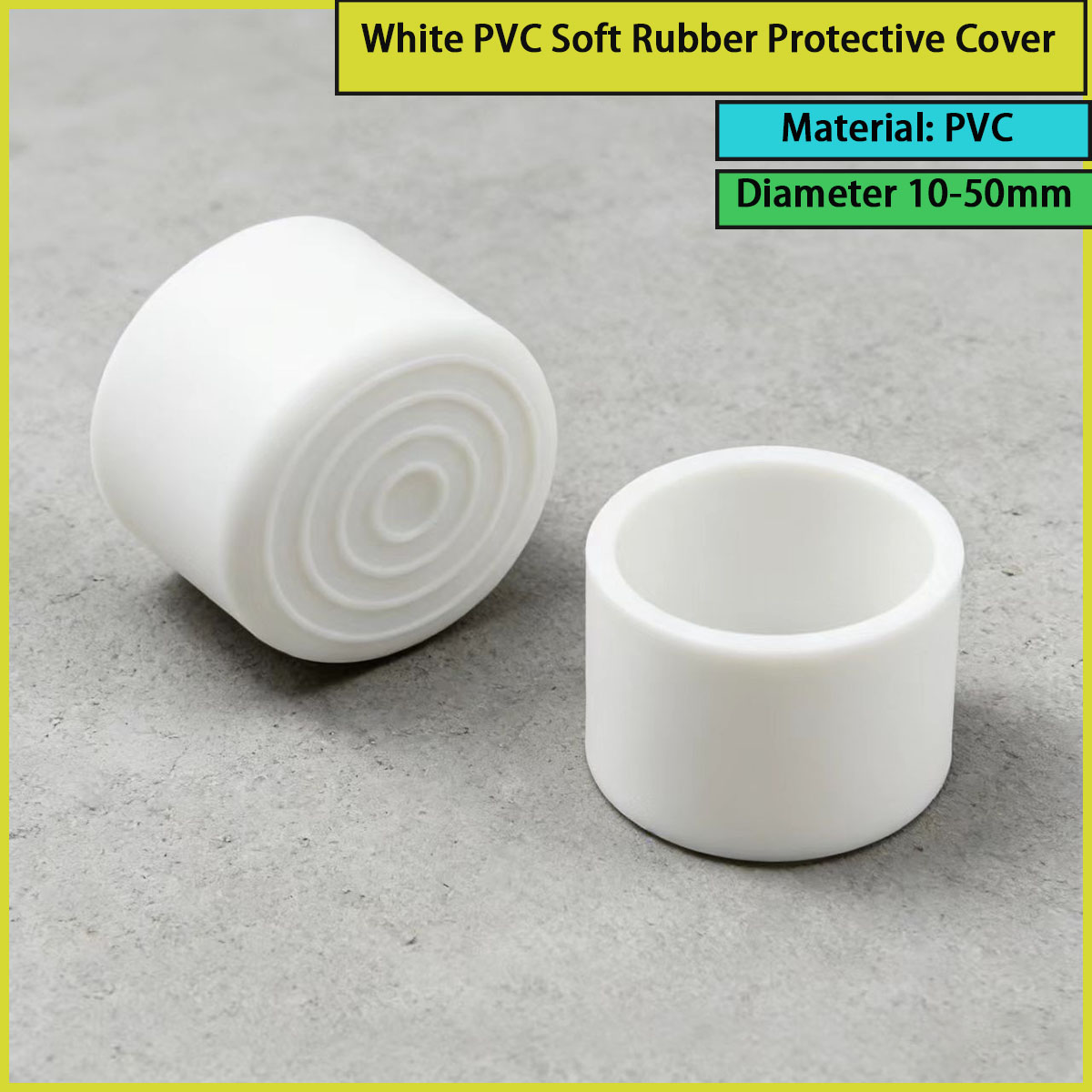 10-50 mm çapında beyaz PVC yum - Used Furniture Hardware incelemesi ve fiyatı
