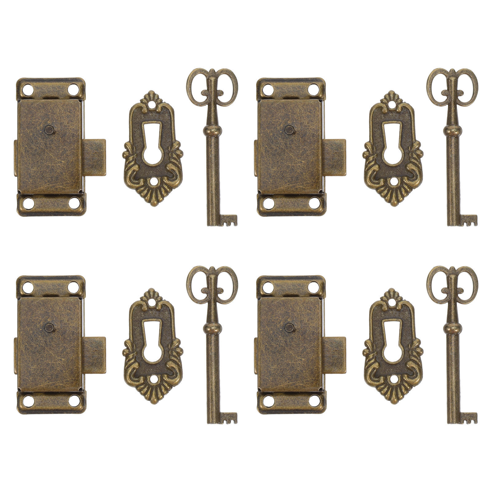 4 Set Dolap Kilidi Yedek Parça - Vintage Furniture Hardware Replacement incelemesi ve fiyatı