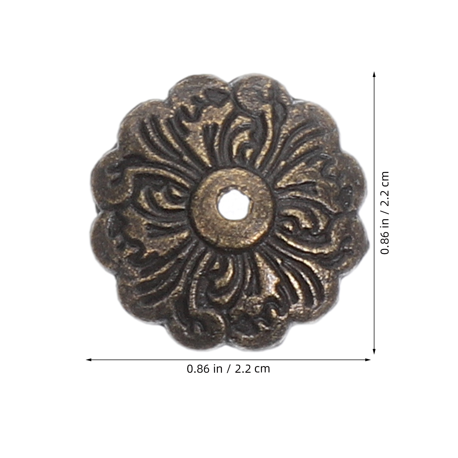 50 Adet Kalın Metal Çiçek Dese - Furniture Hardware Wood incelemesi ve fiyatı