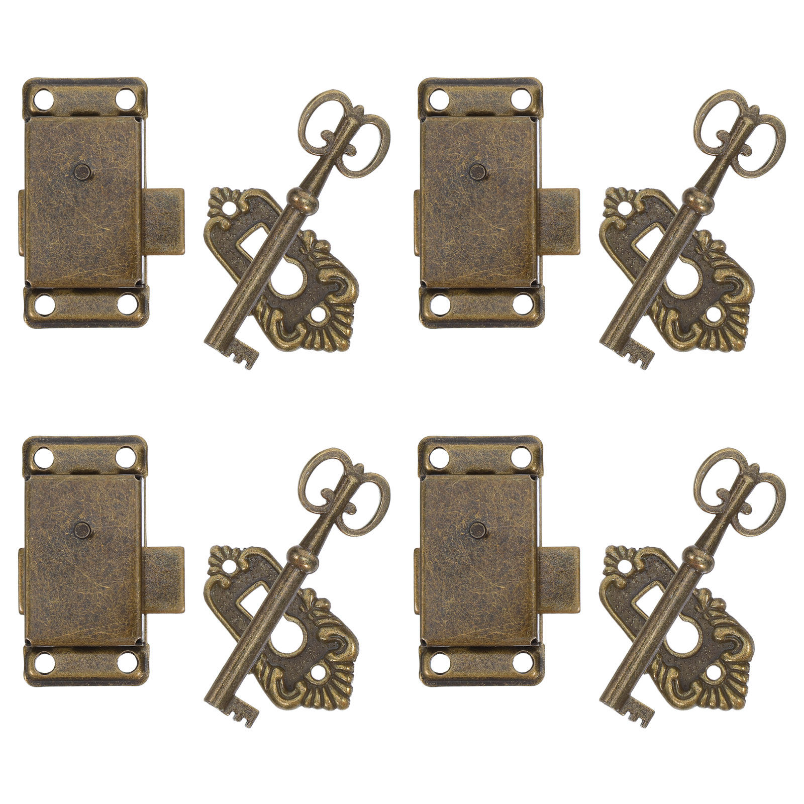 4 Set Retro Dolap Kilidi Demir - Vintage Furniture Hardware Replacement incelemesi ve fiyatı
